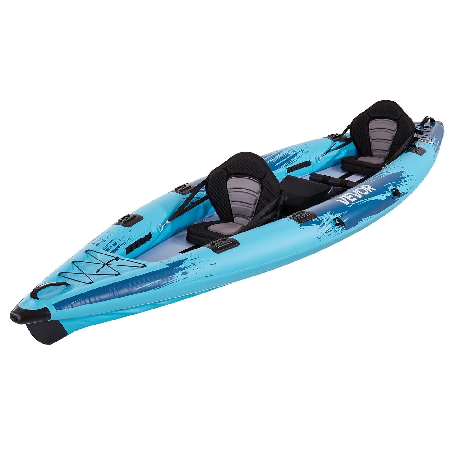 VEVOR Extra Spacious 2-Person Inflatable Family Kayak – 700LB Capacity