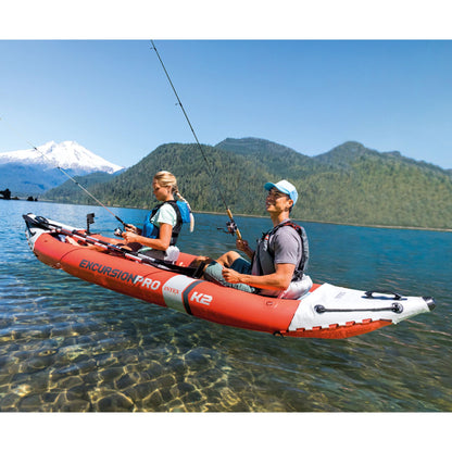 INTEX Excursion Pro K2 Inflatable Tandem Kayak Set